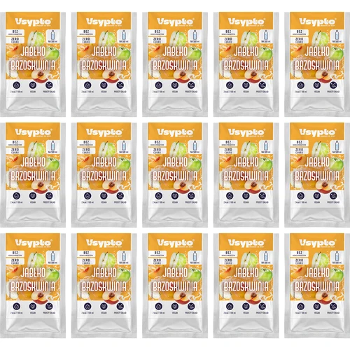 Vsypto Obuolys Persikas - rinkinys 15x3g