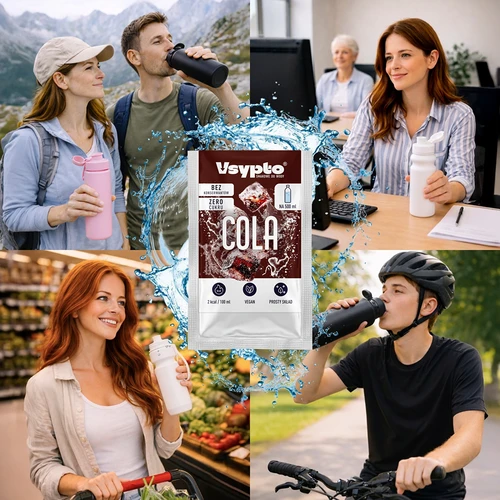 VSYPTO su kolos skoniu – skonio milteliai vandeniui, 3 g - 7