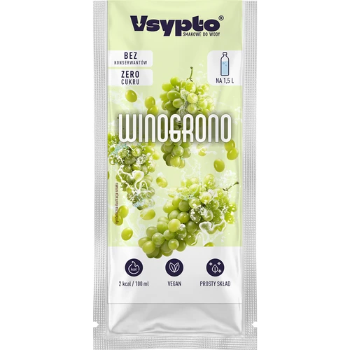 VSYPTO vynuogių skonio, 9 g - 2
