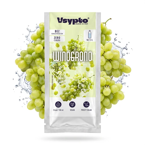 VSYPTO vynuogių skonio, 9 g