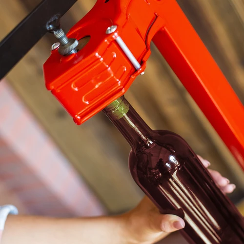 Vyno butelis 750 ml rudas - pakuotė 8 vnt. - 10