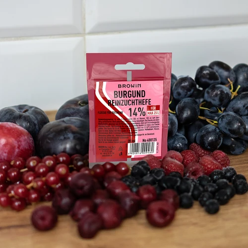 Vyno mielės Burgund, 20 ml DE/EN - 2