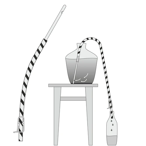 Vyno nupylimo žarnelė su spaustuku - 7