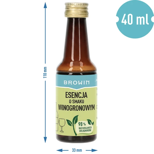 Vynuogių skonio esencija, 40 ml - 6