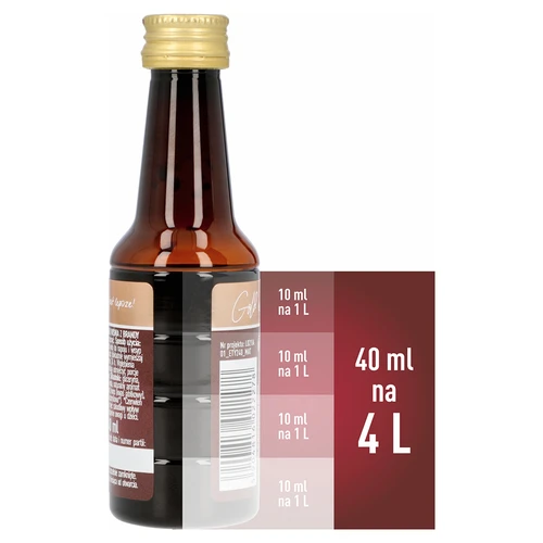 Vyšnių ir brendžio skonio esencija, 40 ml - skirta 4 L - 5