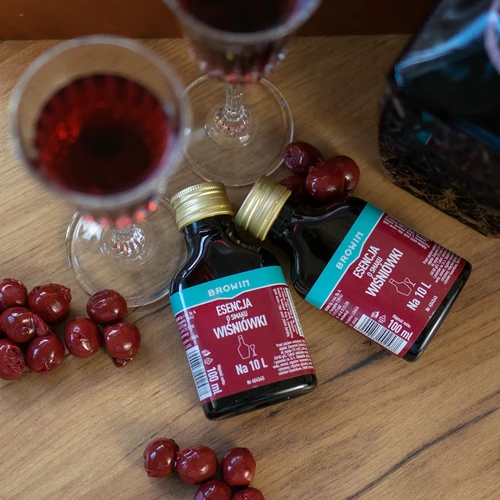 Vyšnių likerio skonio esencija 10 L - 100 ml - 8