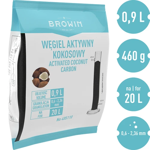Węgiel aktywny kokosowy 0,46 kg - 2