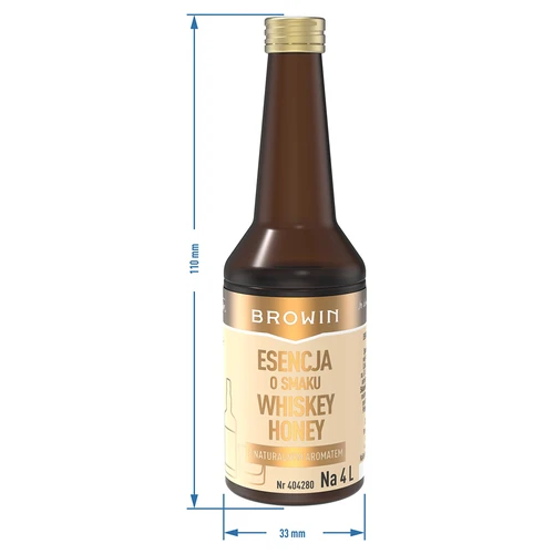 Whiskey Honey skonio esencija 4 L - 40 ml - 8