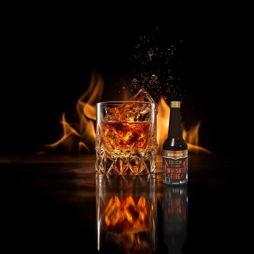 Whisky Fire skonio esencija, skirta 4 l, 40 ml - 8