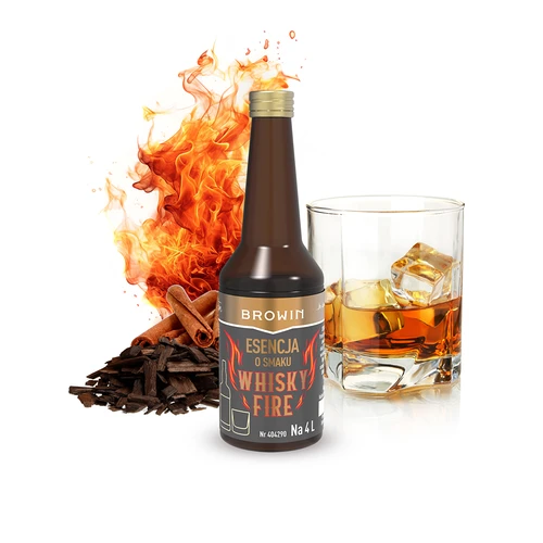 Whisky Fire skonio esencija, skirta 4 l, 40 ml - 3