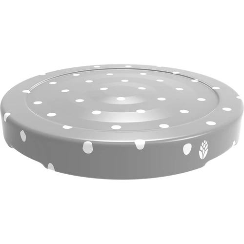 Zakrętka fi 43 mm kropki mix - 10 szt. - 8