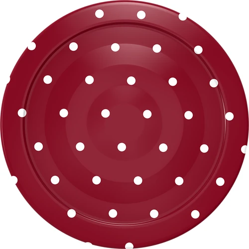 Zakrętka fi 43 mm kropki mix - 10 szt. - 4