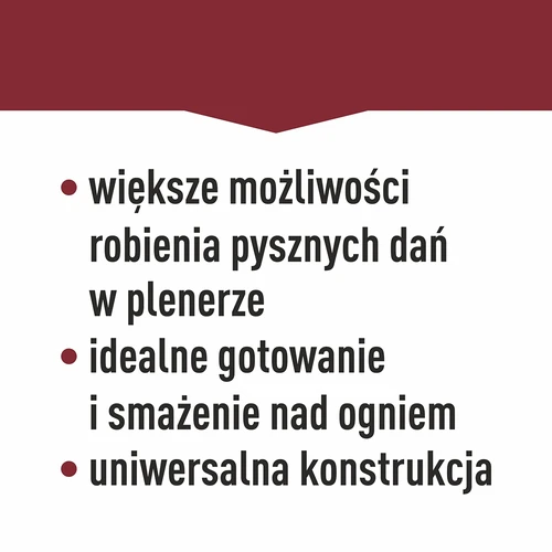 Żeliwny kociołek wiszący z patelnią - 15
