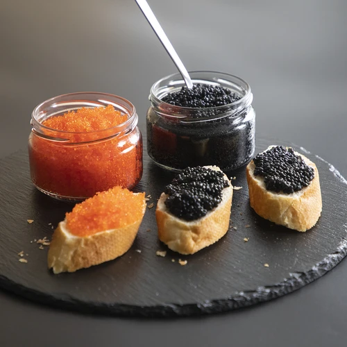 Žemas stiklainis 200 ml - su juodu dangteliu fi 82/6, 6 vnt. - 8