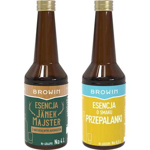 Zestaw esencji Jänek Majster 40 ml + Przepalanka 40 ml  - 1 