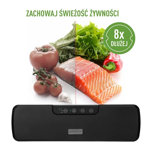Zgrzewarka próżniowa - wielofunkcyjna, czarna - 10