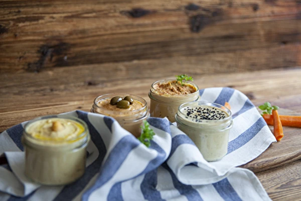 Hummusas – įvairios skonio versijos