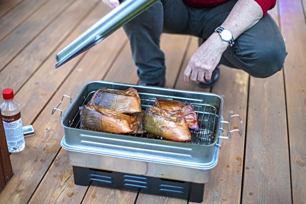 Kūčių karpis, rūkytas