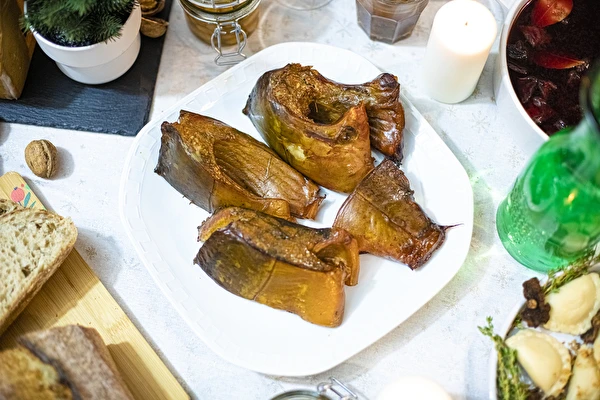 Kūčių karpis, rūkytas