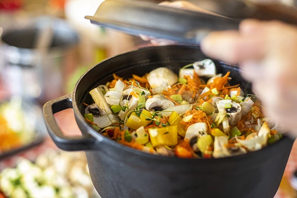 Vieno puodo patiekalas iš katiliuko