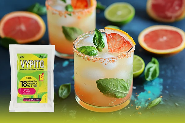 Vypito Limonkowa Bazylia – orzeźwiający drink z nutą bazylii i cytrusów
