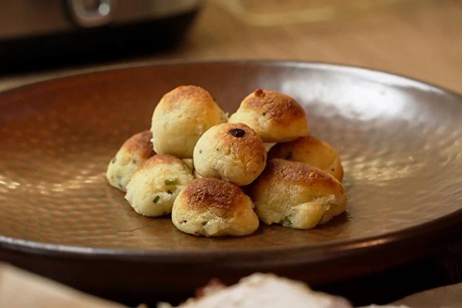 Browin Przepiśnik - Bulvių kamuoliukai iš košės