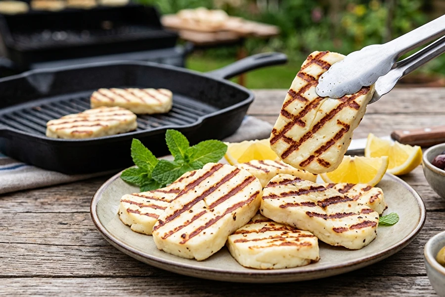 Browin Przepiśnik - Halloumi tipo sūris – idealus griliui