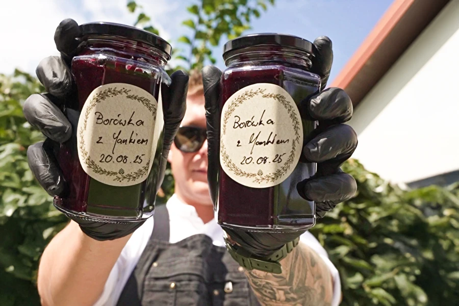 Browin Przepiśnik - Mėlynių džemas su Jänek-Majster esencija