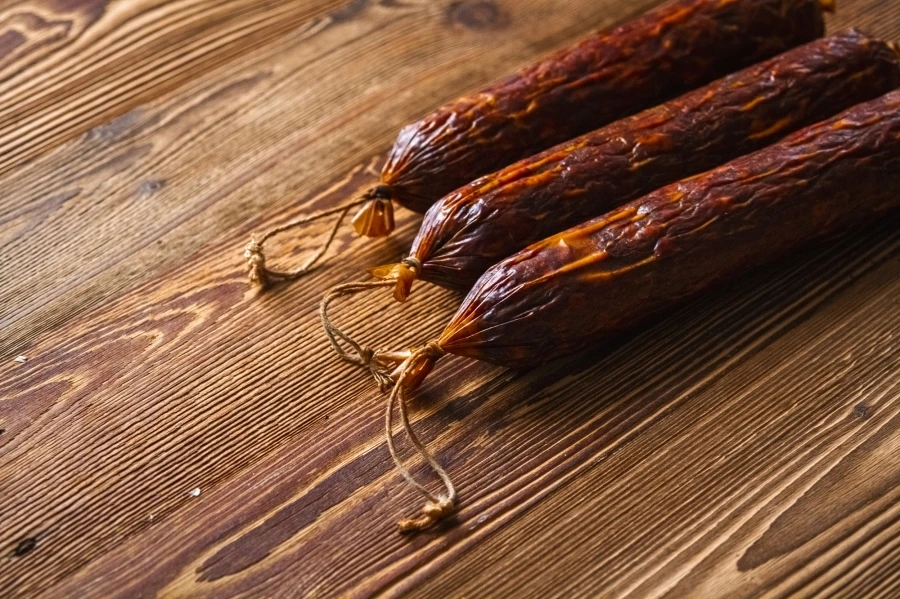 Browin Przepiśnik - Naminė Krokuvos dešra – rūkyta