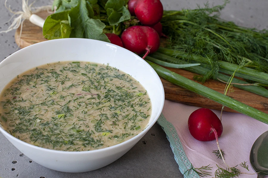 Browin Przepiśnik - Okroška - šalta sriuba ant duonos giros