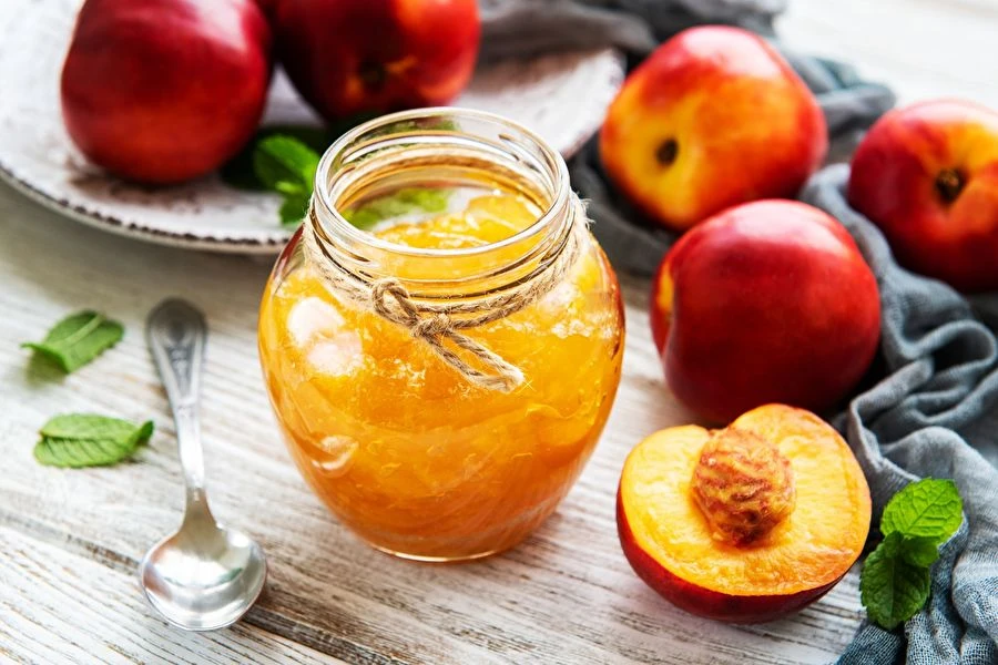Browin Przepiśnik - Persikų konfitūras su rozmarinu