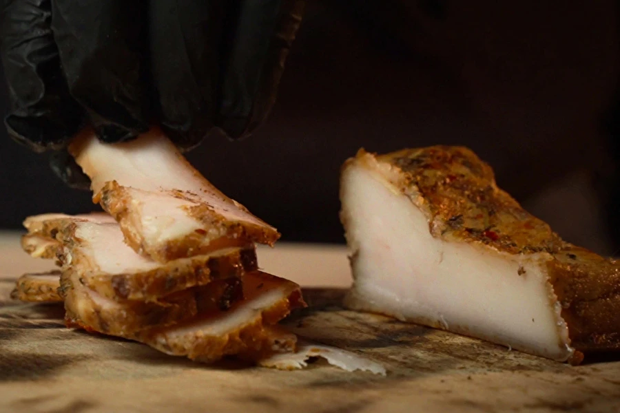 Browin Przepiśnik - Rūkyti lašiniai su žolelėmis