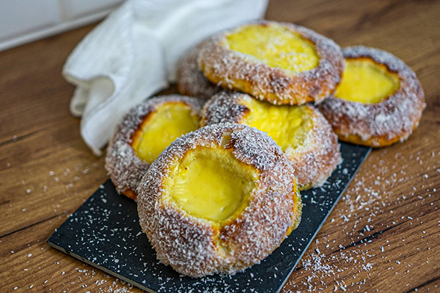 Browin Przepiśnik - Skoleboller – norvegiškos bandelės su pudingu ir kokosu