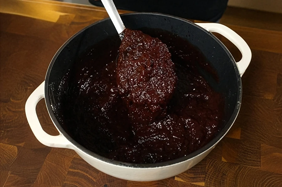 Browin Przepiśnik - Slyvų sviestas su šokoladu