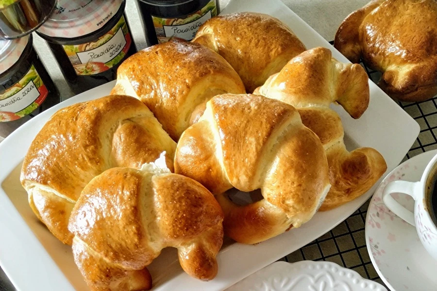 Browin Przepiśnik - Speltiniai mieliniai rageliai su slyvų uogiene