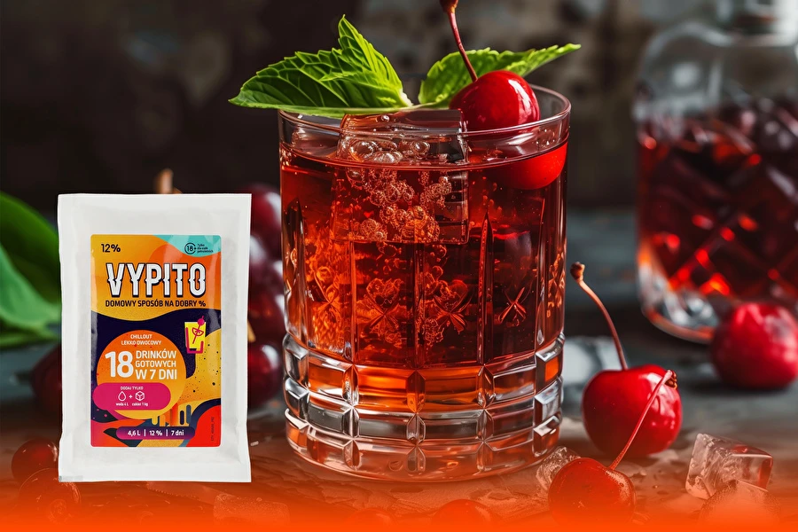 Browin Przepiśnik - Vypito Vyšnių Malonumas – lengvai saldi, vaisiška klasika